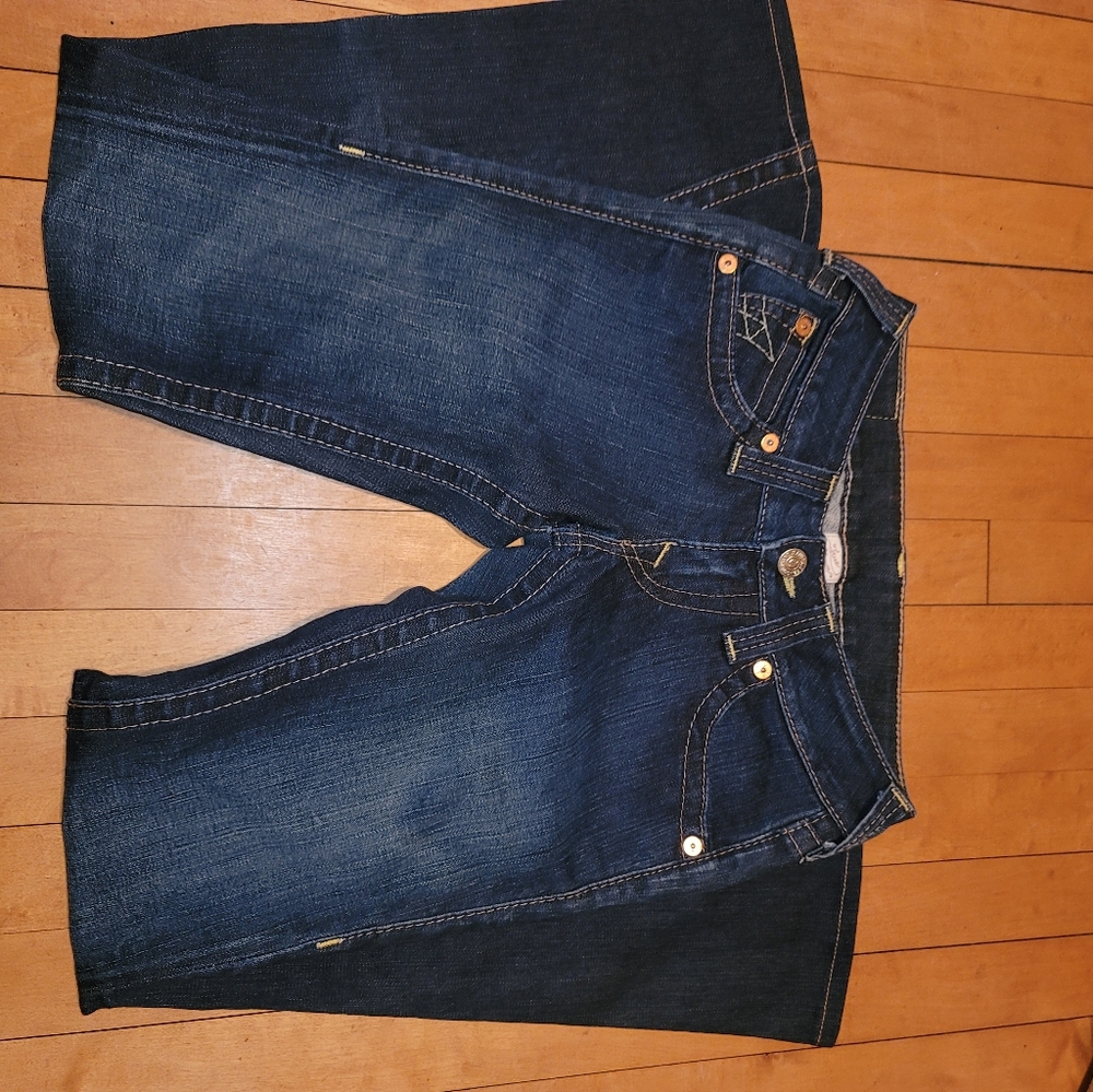True Religion wide leg jeans
